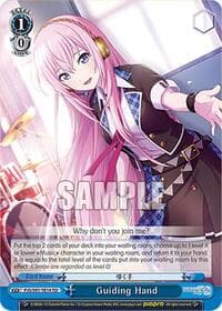 Guiding Hand - HATSUNE MIKU: COLORFUL STAGE! - Weiss Schwarz card