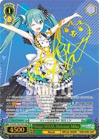 Stage SEKAI, Hatsune Miku (SSP) - HATSUNE MIKU: COLORFUL STAGE! - Weiss Schwarz card