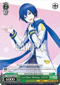 Cool Blue Melody, KAITO (PJS/S91-TE25 TD) - HATSUNE MIKU: COLORFUL STAGE! - Weiss Schwarz card