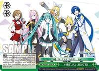 VIRTUAL SINGER (SR) (PJS/S91-TE29S SR) - HATSUNE MIKU: COLORFUL STAGE! - Weiss Schwarz card