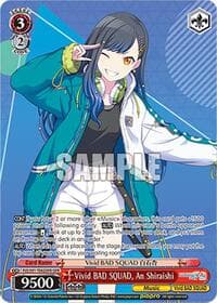Vivid BAD SQUAD, An Shiraishi (OFR) - HATSUNE MIKU: COLORFUL STAGE! - Weiss Schwarz card