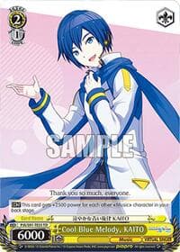 Cool Blue Melody, KAITO (PJS/S91-TE55 TD) - HATSUNE MIKU: COLORFUL STAGE! - Weiss Schwarz card