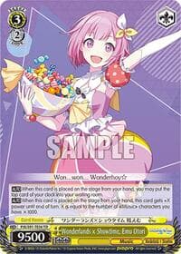 Wonderlands x Showtime, Emu Otori - HATSUNE MIKU: COLORFUL STAGE! - Weiss Schwarz card