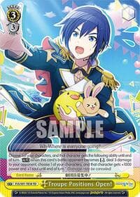Troupe Positions Open! - HATSUNE MIKU: COLORFUL STAGE! - Weiss Schwarz card