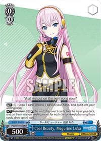 Cool Beauty, Megurine Luka (PJS/S91-TE62 TD) - HATSUNE MIKU: COLORFUL STAGE! - Weiss Schwarz card