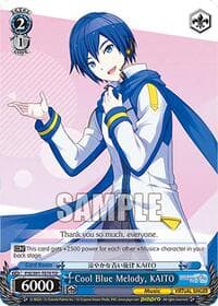 Cool Blue Melody, KAITO (PJS/S91-TE70 TD) - HATSUNE MIKU: COLORFUL STAGE! - Weiss Schwarz card