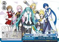 VIRTUAL SINGER (PJS/S91-TE74 TD) - HATSUNE MIKU: COLORFUL STAGE! - Weiss Schwarz card