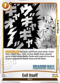 Evil Itself - Manga Booster 01 - Dragon Ball Super: Fusion World card