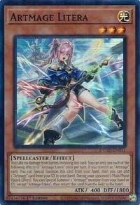 Artmage Litera - Duelist's Advance - YuGiOh card