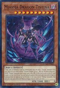 Miasma Dragon Tistina - Duelist's Advance - YuGiOh card
