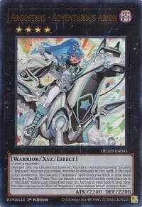 Argostars - Adventurous Arion - Duelist's Advance - YuGiOh card