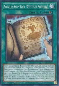 Nouvelles Recipe Book "Recettes de Nouvellez" - Duelist's Advance - YuGiOh card