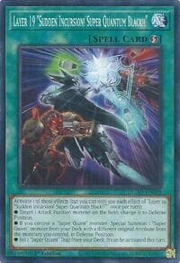 Layer 19 "Sudden Incursion! Super Quantum Black!!" - Duelist's Advance - YuGiOh card