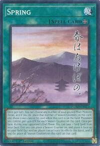 Spring - Duelist's Advance - YuGiOh card