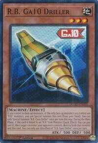 R.B. Ga10 Driller - Duelist's Advance - YuGiOh card