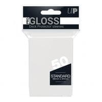 PRO-Gloss Standard Deck Protectors - Clear (50-Pack) (Modern Logo) - Ultra Pro Card Sleeves - Card Sleeves card