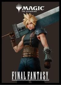 Magic: The Gathering Player's Card Sleeve - FINAL FANTASY - Cloud Strife MFS-06 (80-Pack) - Ensky Card Sleeves - Card Sleeves card