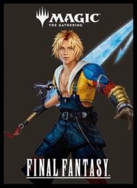 Magic: The Gathering Player's Card Sleeve - FINAL FANTASY - Tidus MFS-07 (80-Pack) - Ensky Card Sleeves - Card Sleeves card