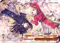 Cherry Blossoms in Full Bloom (LRP) - Lycoris Recoil Premium Booster - Weiss Schwarz card