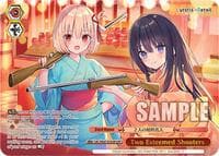 Two Esteemed Shooters (LRP) - Lycoris Recoil Premium Booster - Weiss Schwarz card