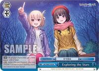 Exploring the Stars - Lycoris Recoil Premium Booster - Weiss Schwarz card