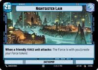 Nightsister Lair // Force - Legends of the Force - Star Wars: Unlimited card
