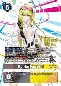 Kyoko Kuremi - Cyber Eden - Digimon Card Game card