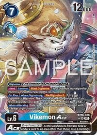 Vikemon ACE (Cyber Eden Release Event Winner) - Cyber Eden - Digimon Card Game card