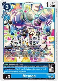 Mcmon - Cyber Eden - Digimon Card Game card