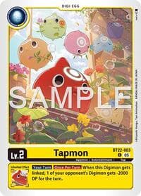 Tapmon - Cyber Eden - Digimon Card Game card