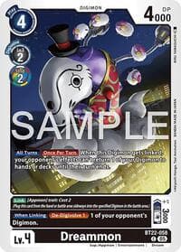 Dreammon - Cyber Eden - Digimon Card Game card
