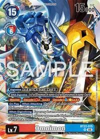 Omnimon - Cyber Eden - Digimon Card Game card