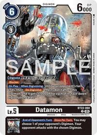 Datamon - Cyber Eden - Digimon Card Game card