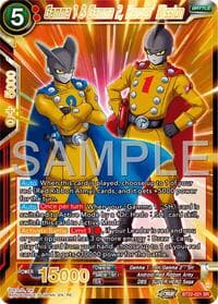 Gamma 1 & Gamma 2, Heroes' Mission (Reprint) - Expansion Deck Box Set 25: Premium Anniversary Box 2025 - Dragon Ball Super: Masters card