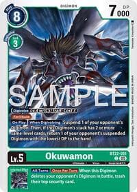 Okuwamon - Cyber Eden - Digimon Card Game card