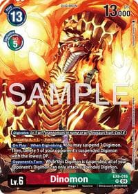 Dinomon (Digimon Liberator Debuggers set) - Chain of Liberation - Digimon Card Game card