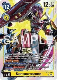 Kentaurosmon - Cyber Eden - Digimon Card Game card