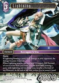 Lightning - Gunslinger in the Abyss - Final Fantasy TCG card