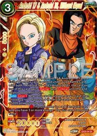 Android 17 & Android 18, Without Equal - Expansion Deck Box Set 25: Premium Anniversary Box 2025 - Dragon Ball Super: Masters card