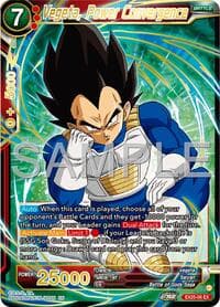 Vegeta, Power Convergence - Expansion Deck Box Set 25: Premium Anniversary Box 2025 - Dragon Ball Super: Masters card
