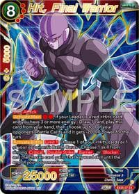 Hit, Final Warrior - Expansion Deck Box Set 25: Premium Anniversary Box 2025 - Dragon Ball Super: Masters card