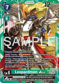 Leopardmon ACE - Cyber Eden - Digimon Card Game card