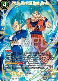 SSB Son Goku & SSB Vegeta, Blue Duo - Expansion Deck Box Set 25: Premium Anniversary Box 2025 - Dragon Ball Super: Masters card