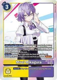 Mirei Mikagura - Cyber Eden - Digimon Card Game card