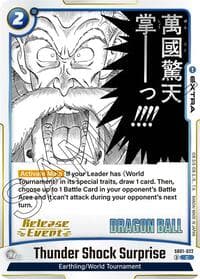 Thunder Shock Surprise - Manga Booster 01 Release Event Cards - Dragon Ball Super: Fusion World card