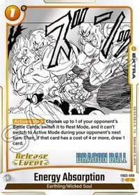 Energy Absorption - Manga Booster 01 Release Event Cards - Dragon Ball Super: Fusion World card