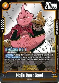 Majin Buu : Good - SB01-041 - Manga Booster 01 Release Event Cards - Dragon Ball Super: Fusion World card
