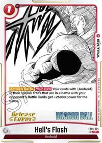 Hell's Flash - Manga Booster 01 Release Event Cards - Dragon Ball Super: Fusion World card
