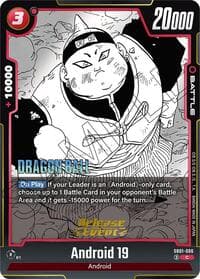 Android 19 - Manga Booster 01 Release Event Cards - Dragon Ball Super: Fusion World card