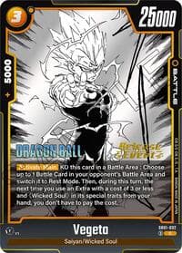 Vegeta - SB01-032 - Manga Booster 01 Release Event Cards - Dragon Ball Super: Fusion World card